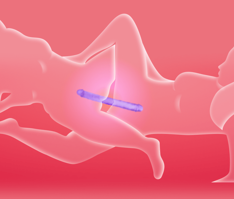 15" Double-Ended Realistic Dildo