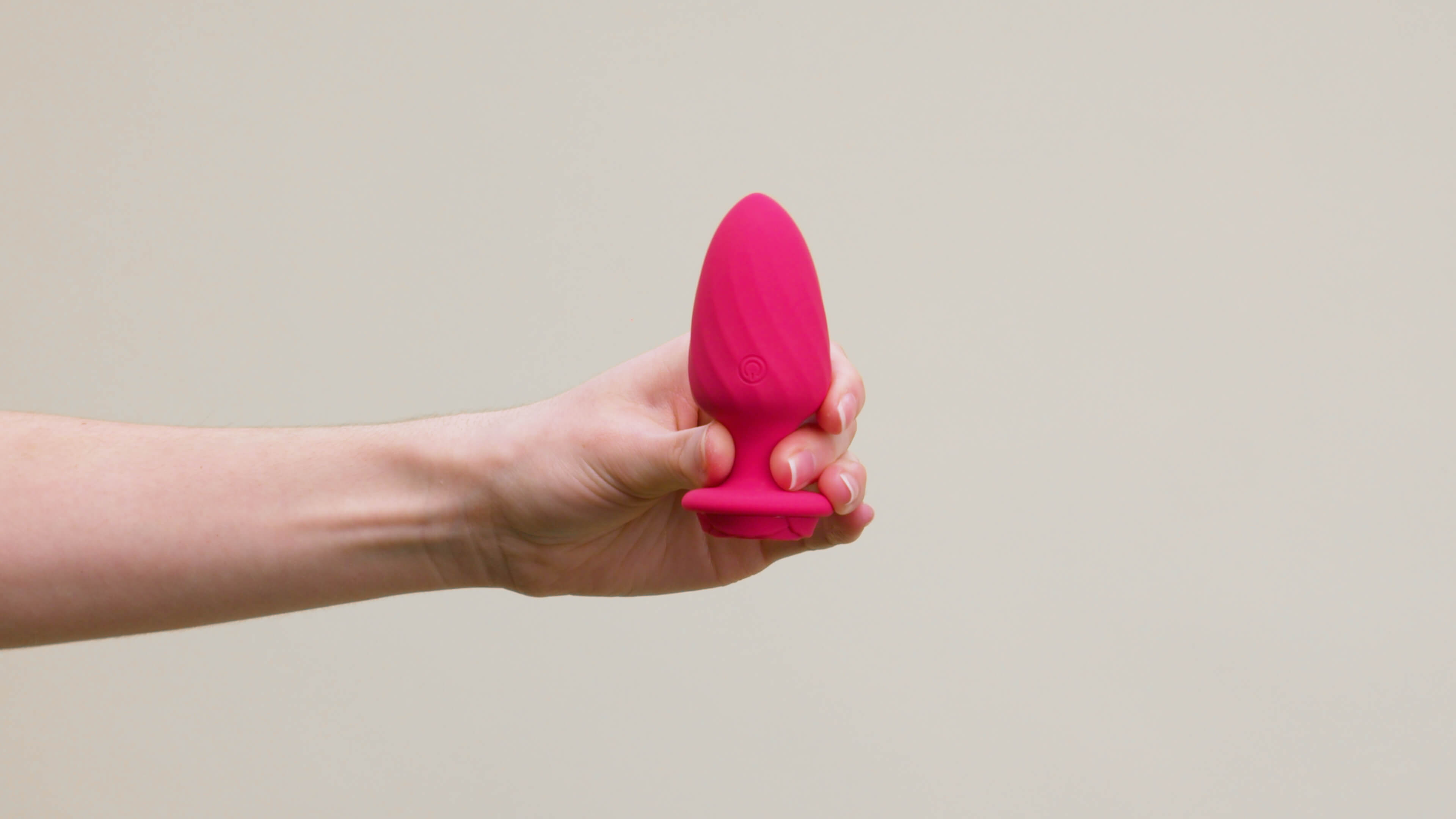 RoseBud Vibrating Butt Plug